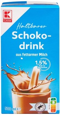 Mliječni napitak okusa kakaa 500 ml Classic - Akcija u trgovini Kaufland