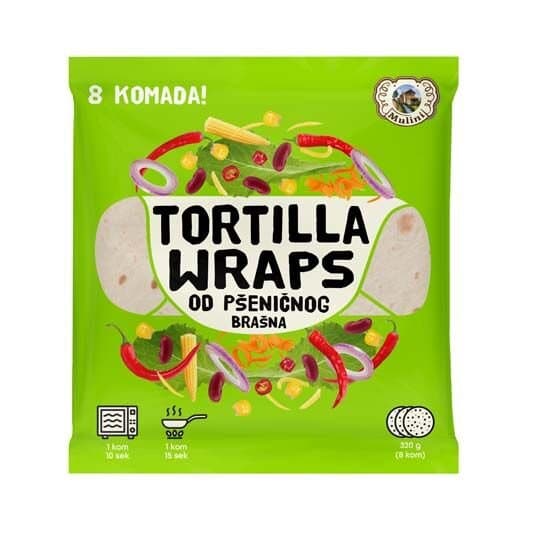 Mulini tortilje 320 - 390 g Akcija u trgovini Plodine