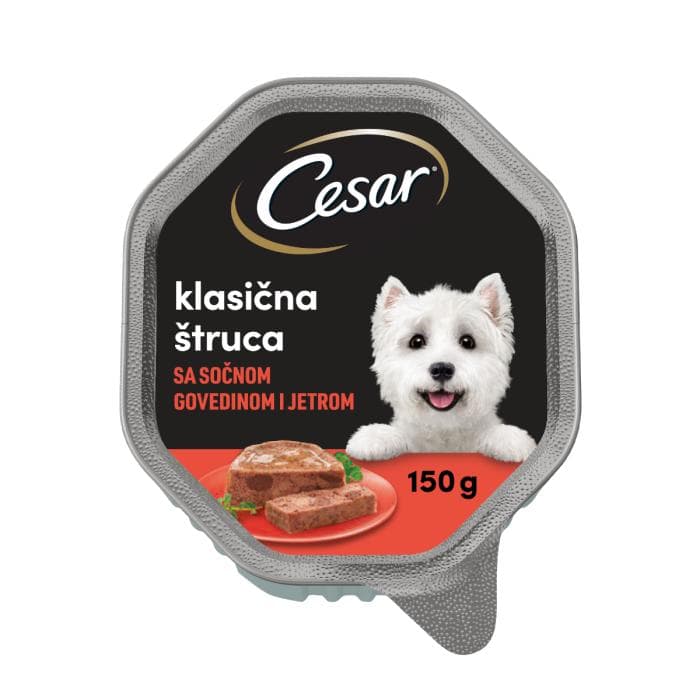 Cesar hrana za pse mokra 150g Akcija u trgovini Konzum