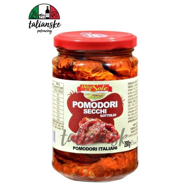 Sušene rajčice u suncokretovom ulju Del Sole 165 g - Akcija u trgovini Eurospin