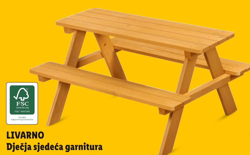 LIVARNO Dječja sjedeća garnitura - Akcija u trgovini Lidl