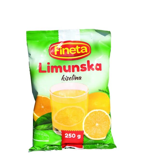 Fineti Limunska kiselina 250 g FINETA Akcija u trgovini 365 Market