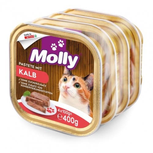 Hrana za mačke Molly 4 x 100 g Akcija u trgovini Spar