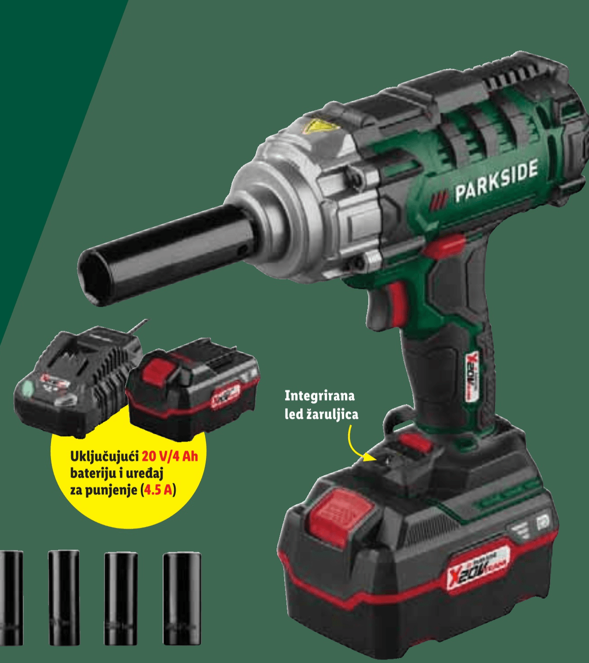 PARKSIDE Aku udarni odvijač Set - Akcija u trgovini Lidl