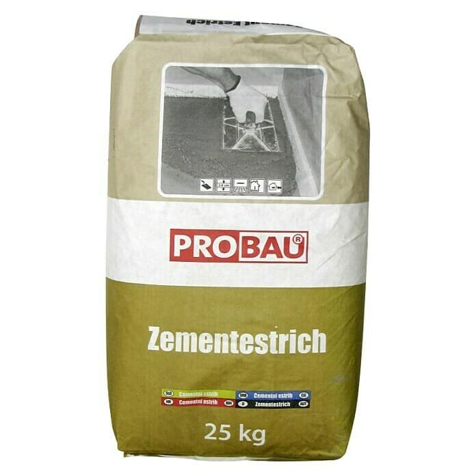 Cementni estrih 25 kg PROBAU Akcija u trgovini Bauhaus