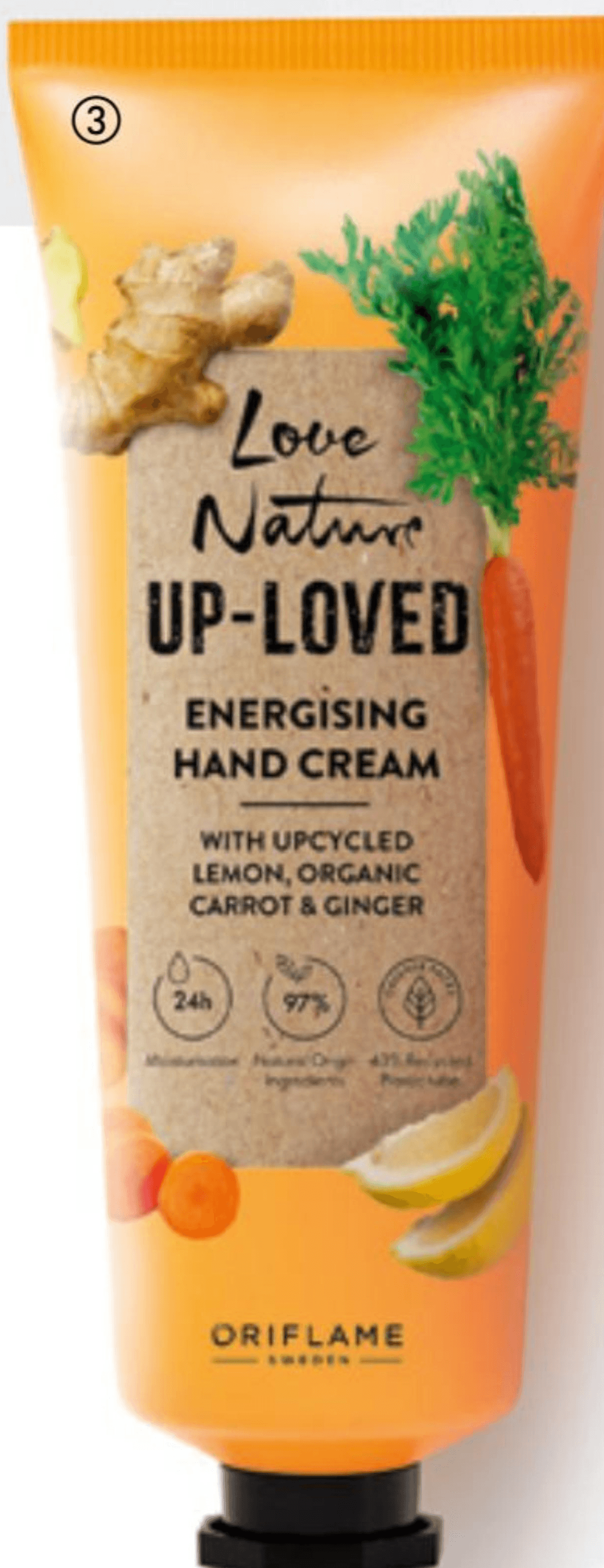 Love Nature Up-Loved Energising krema za ruke 75 ml - Akcija u trgovini Oriflame