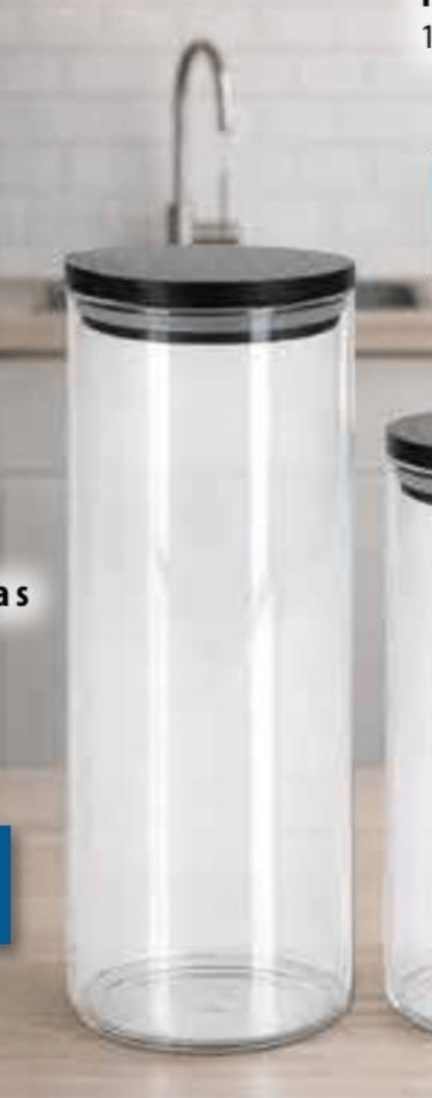 Posuda staklena s poklopcem 1,05 l, 1 kom - Akcija u trgovini NTL