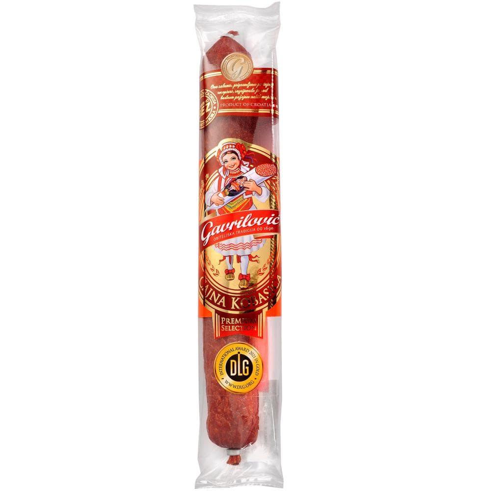 Gavrilović Čajna kobasica premium 300 g Akcija u trgovini Ribola