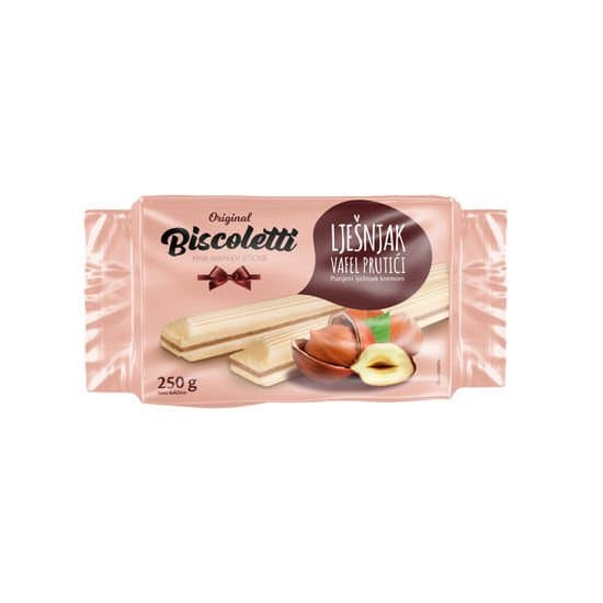 Biscoletti vafel prutići 250 g Akcija u trgovini Plodine