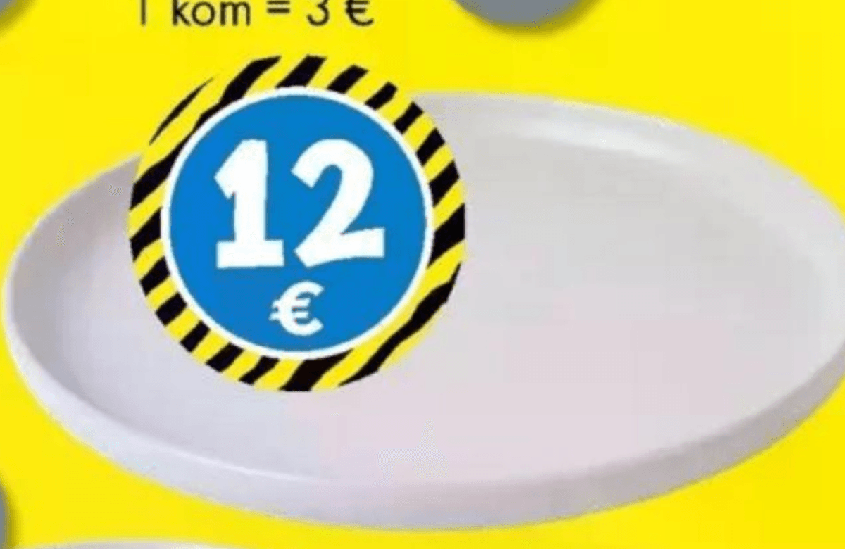 Nordic Tanjur Ø 27 cm - Akcija u trgovini Tedi