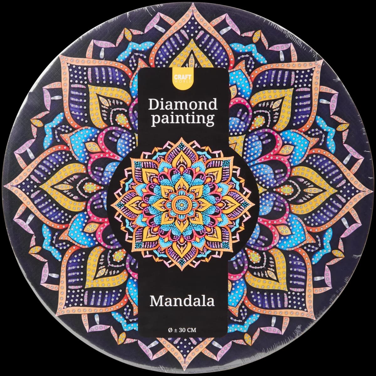 Mandala slikanje perlicama Ø 30 cm Akcija u trgovini Action