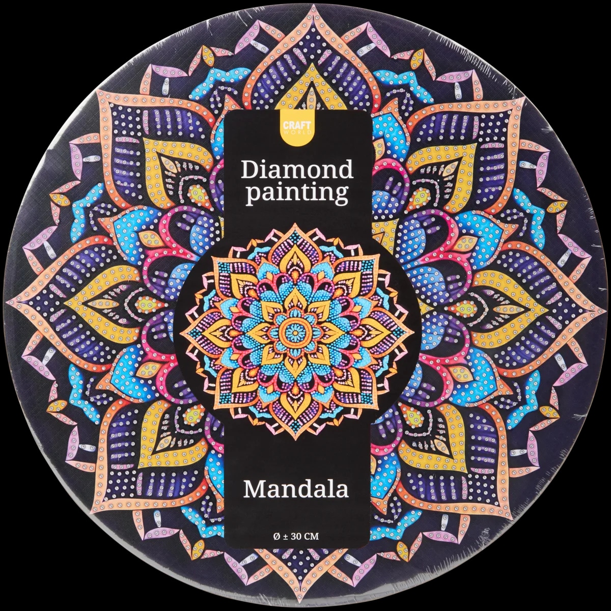 Mandala slikanje perlicama Ø 30 cm Akcija u trgovini Action