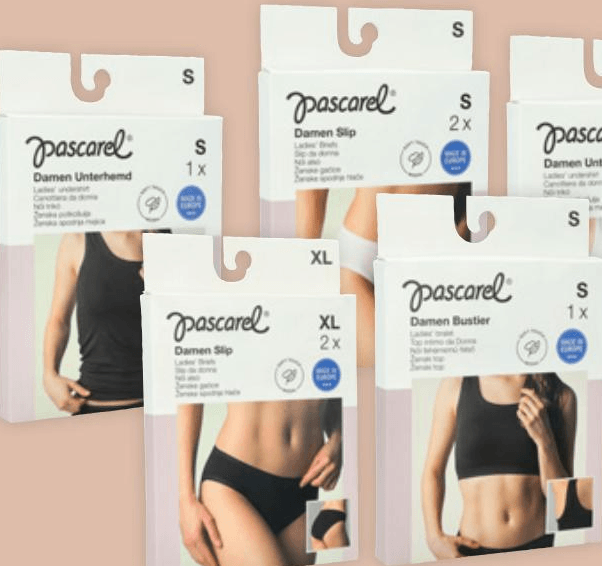 Pascarel žensko i muško donje rublje Akcija u trgovini Spar