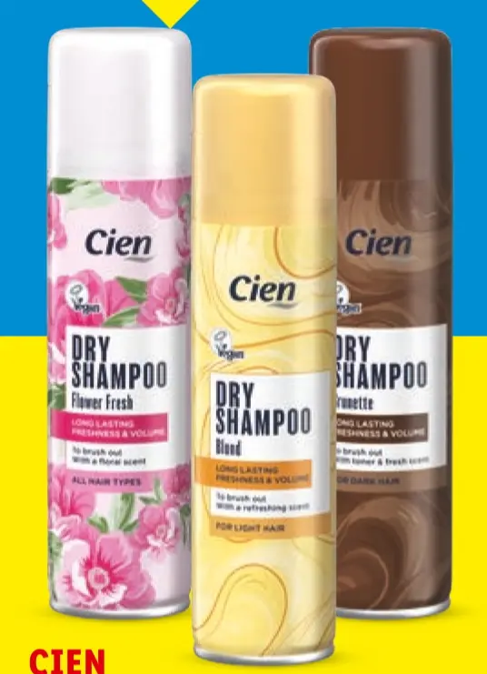 Cien šampon za suho pranje kose 200 ml Akcija u trgovini Lidl