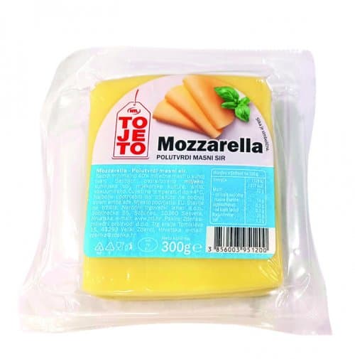 ToJeTo Sir Trapist u kori / Mozzarella polutvrda 300 g Akcija u trgovini NTL