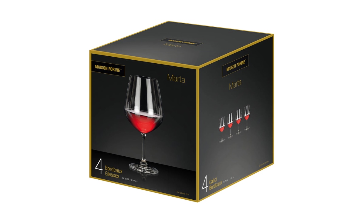 Maison Forine Set čaša Marta za bordeux vino 720 ml Akcija u trgovini Pevex