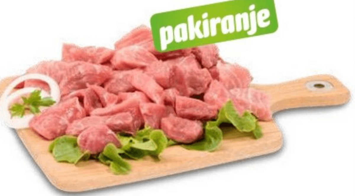 Svinjski but kockice 500 g Akcija u trgovini Eurospin