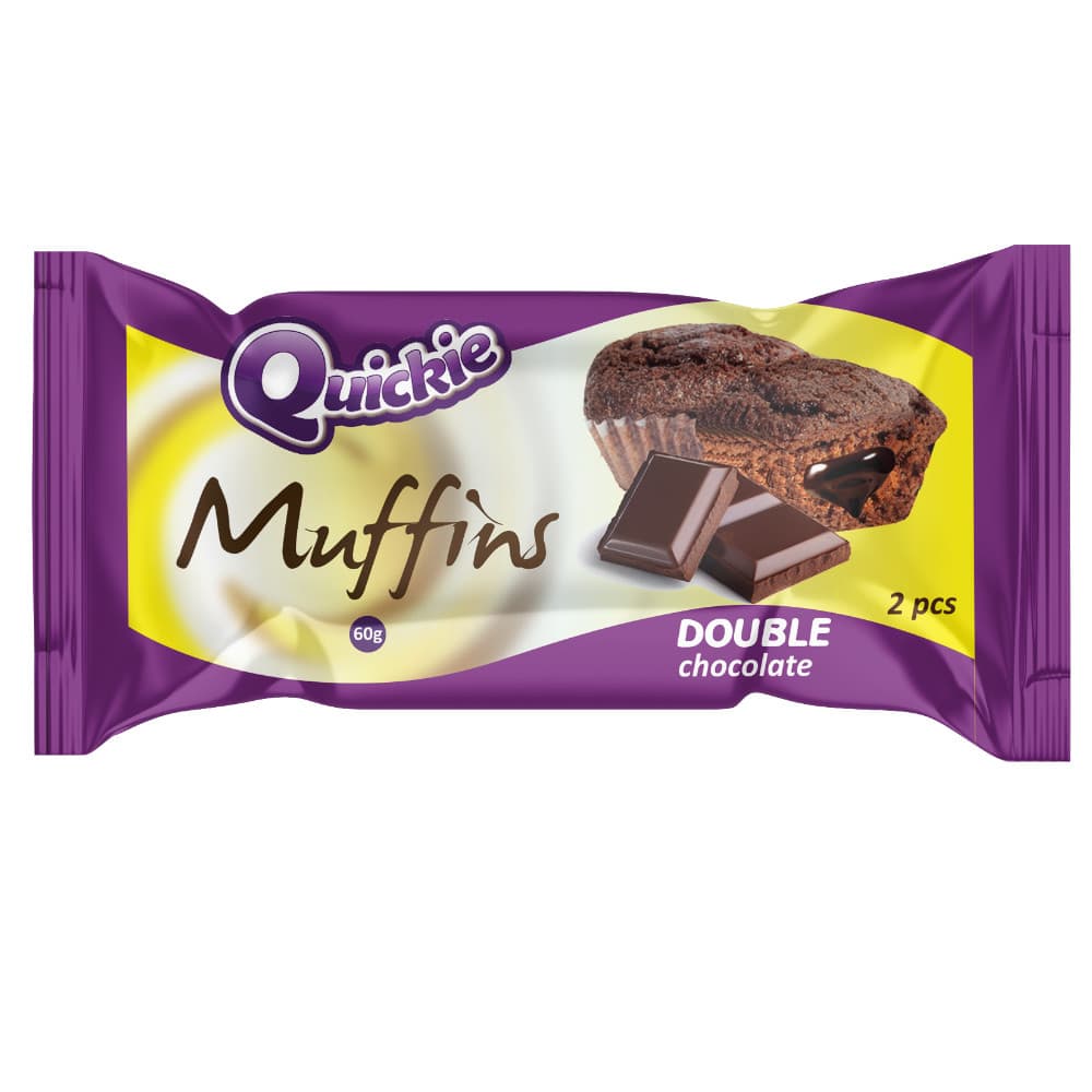 Quickie Muffins chocolate 60g Akcija u trgovini Pivac