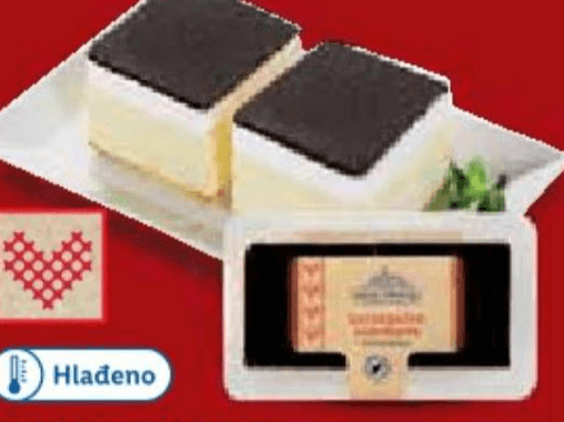 Okusi Zavičaja Svježa zagrebačka kremšnita 320 g Akcija u trgovini Lidl