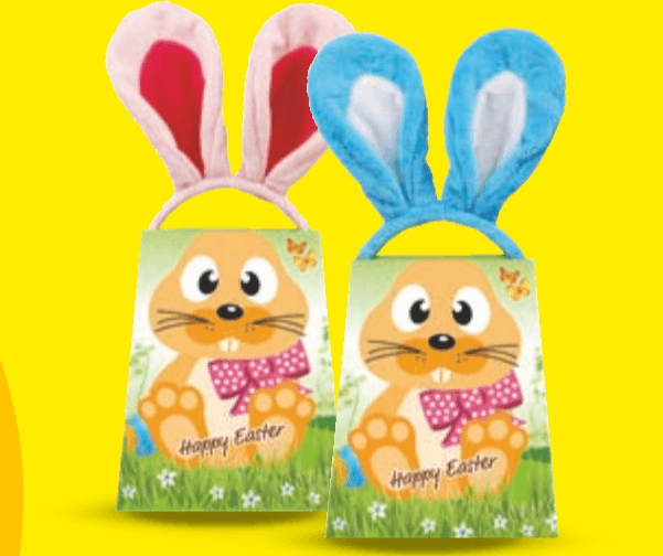 Zečje uši s čokoladicama Favorina 118 g - Akcija u trgovini Lidl