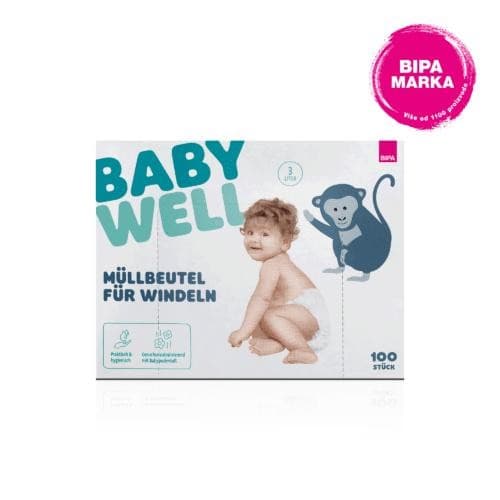 Babywell Vrećice za pelene 100 kom Akcija u trgovini Bipa