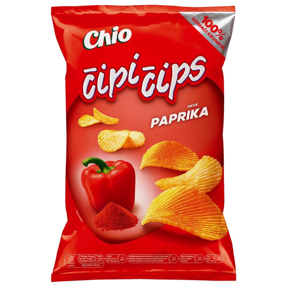Chio Čipi Čips 120 g ili 100 g Akcija u trgovini Tommy