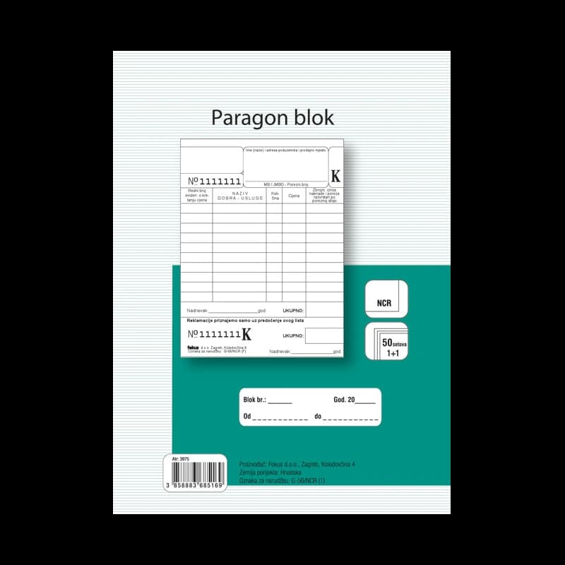 Paragon blok 6-56/NCR Akcija u trgovini Metro