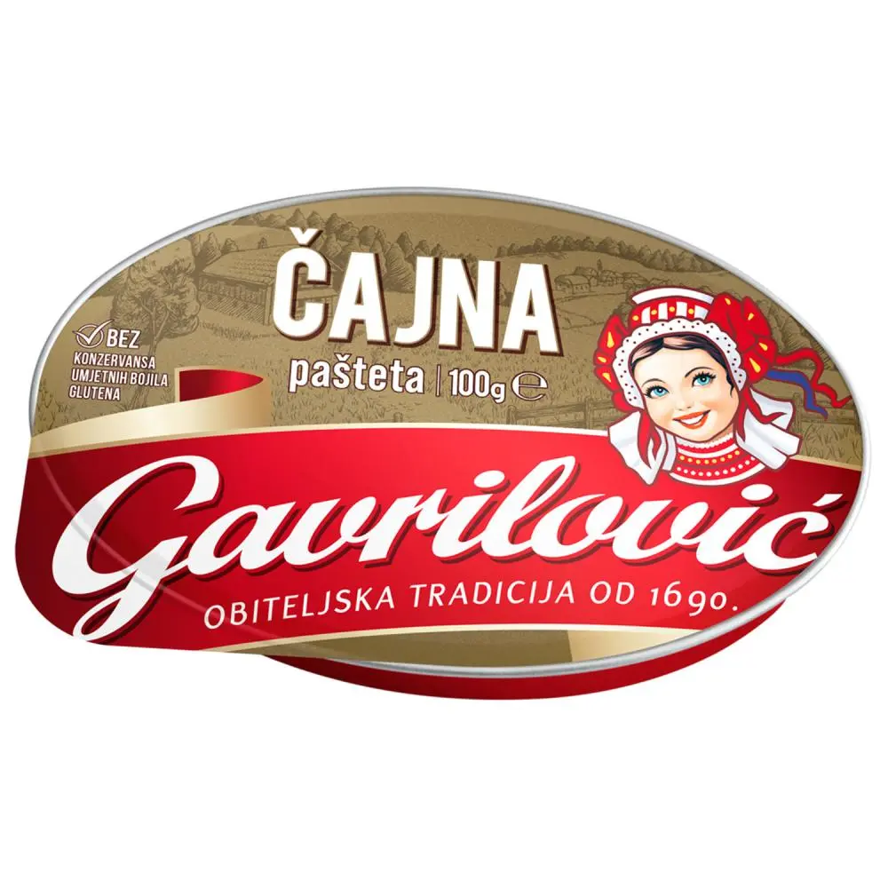 Pašteta Gavrilović 100 g Akcija u trgovini Interspar