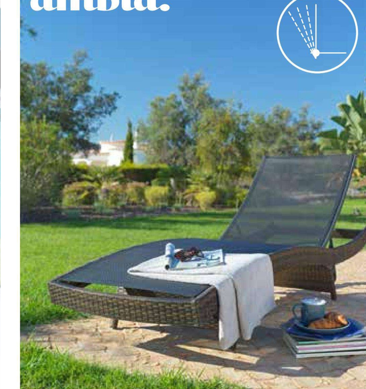 Vrtna ležaljka Borocay - Akcija u trgovini Lesnina