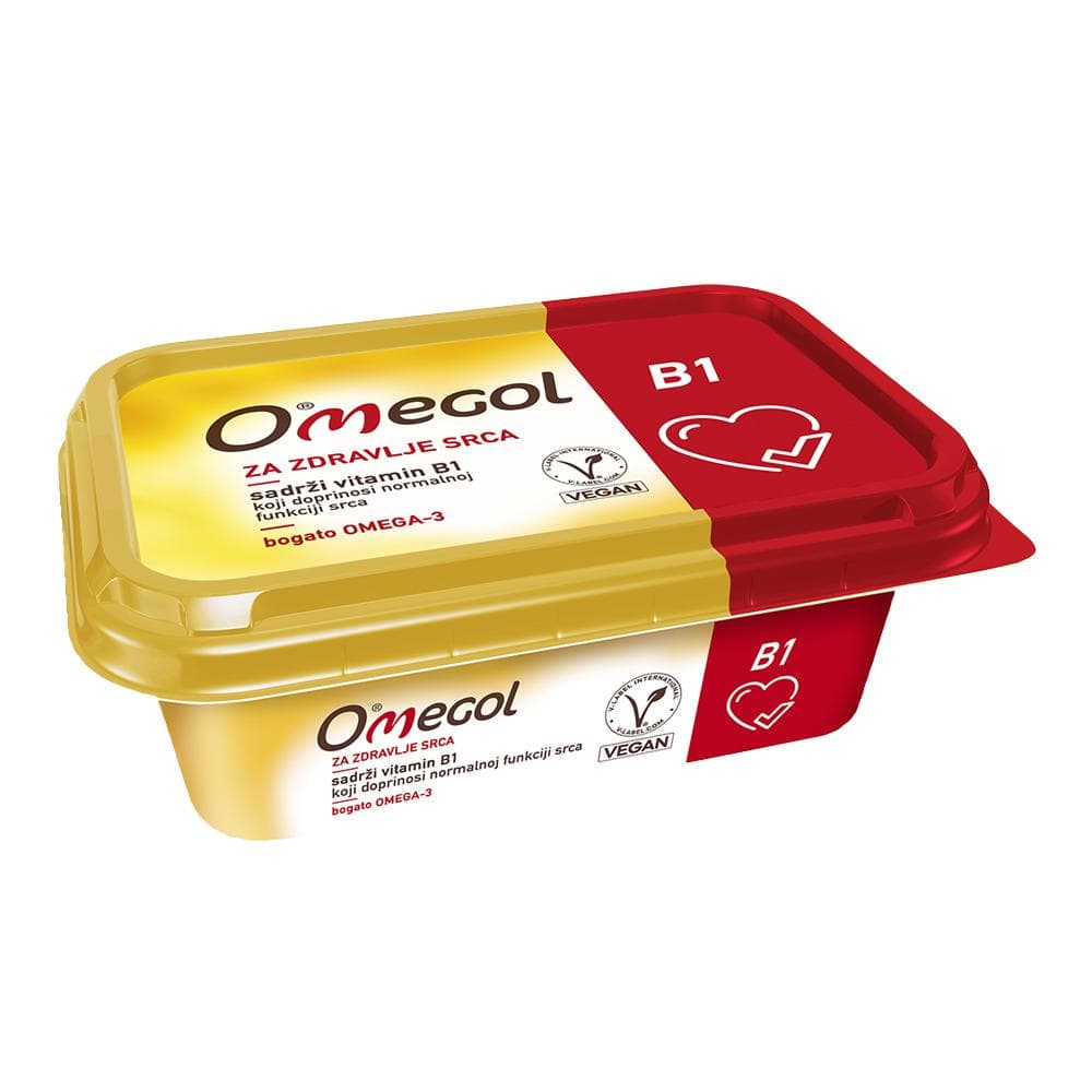 Omegol B1 margarin 225 g Akcija u trgovini Bakmaz