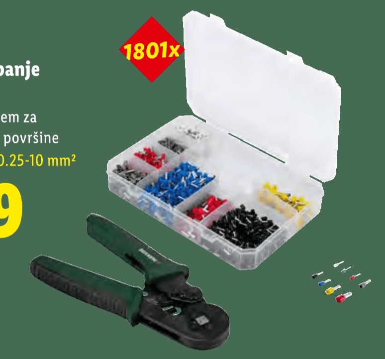 Parkside Kliješta za krimpanje Set - Akcija u trgovini Lidl