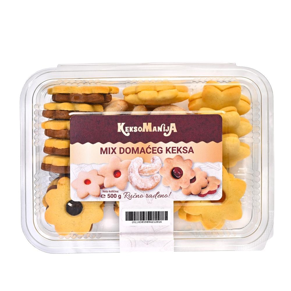 DOMAĆI KEKS MIX 500g - Akcija u trgovini Konzum