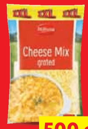 Milbona Mješavina sireva XXL 500 g Akcija u trgovini Lidl