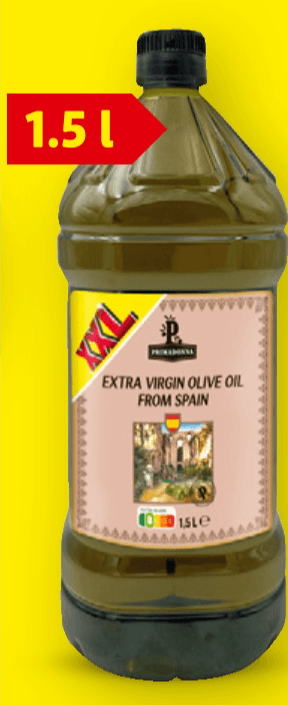 Primadonna ekstra djevičansko maslinovo ulje XXL 1.5 L Akcija u trgovini Lidl