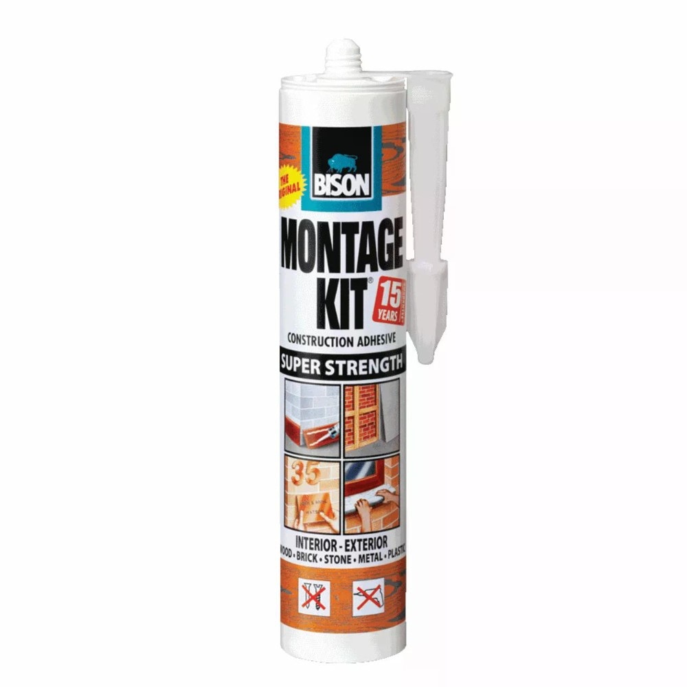 Bison Konstrukcijsko ljepilo Montage Kit 370 g - Akcija u trgovini Bauhaus