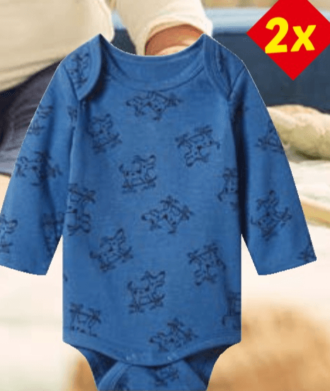 LUPILU Bodiji 2 komada u setu - Akcija u trgovini Lidl