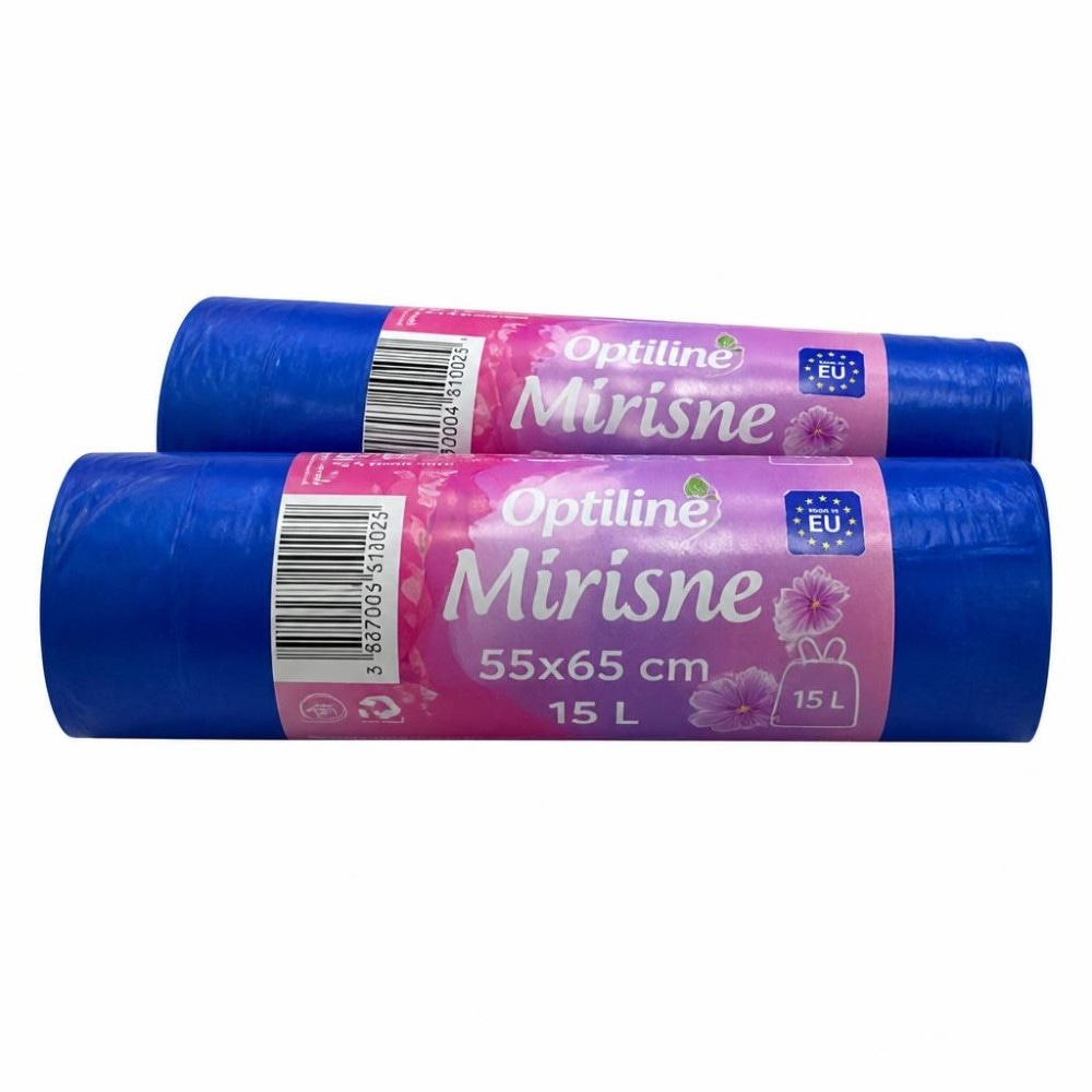 Optiline vreće za smeće mirisne 50 l (55x65) 15/1 Akcija u trgovini Pivac