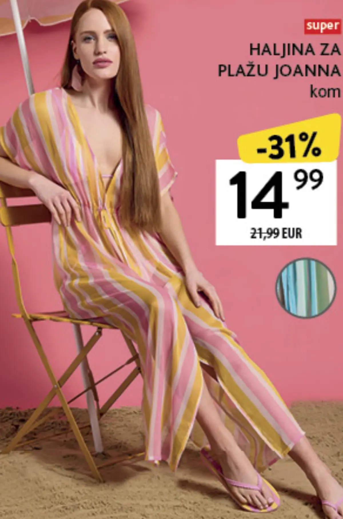 Haljina za plažu Joanna Akcija u trgovini Konzum