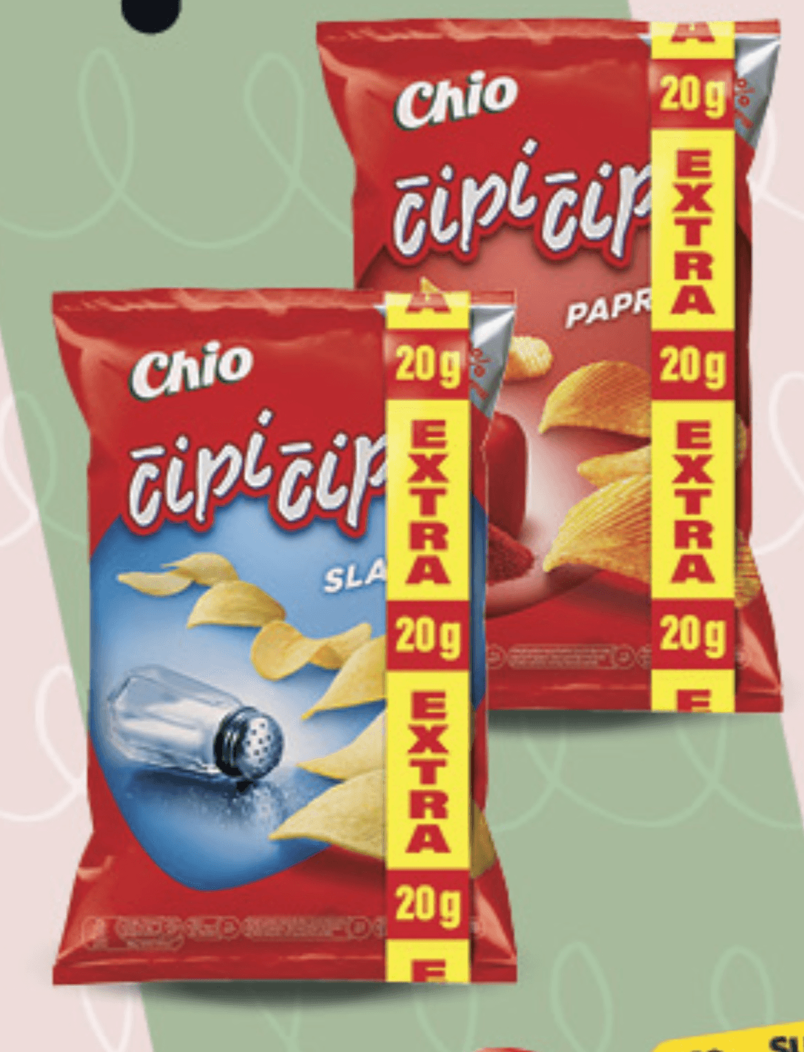 Chio Čipi Čips 150g - Akcija u trgovini Konzum