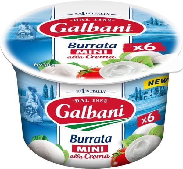Sir burrata mini Galbani 180 g Akcija u trgovini Bakmaz
