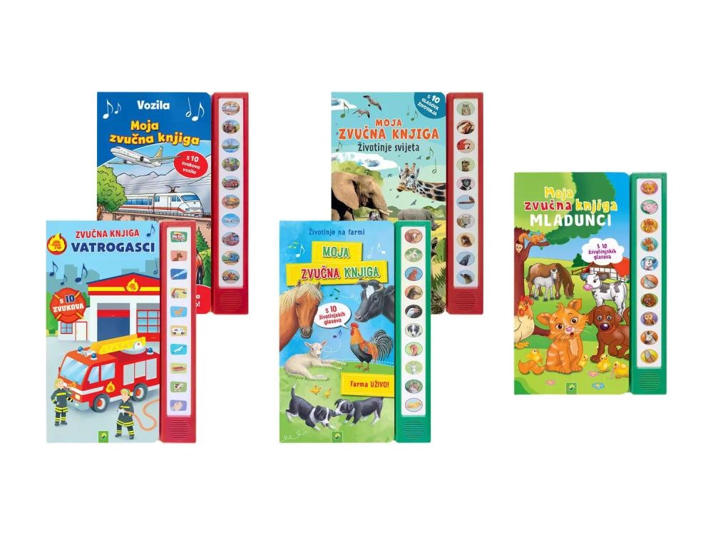 Slikovnica sa zvučnim efektima Komad - Akcija u trgovini Lidl