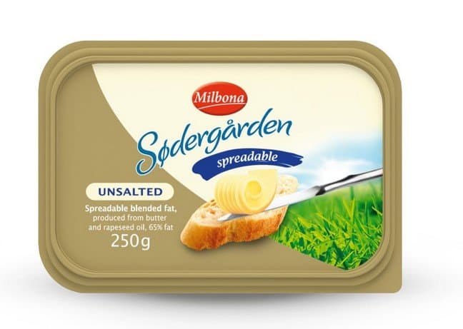 Milbona Sødergården Namaz s maslacem 250 g Akcija u trgovini Lidl