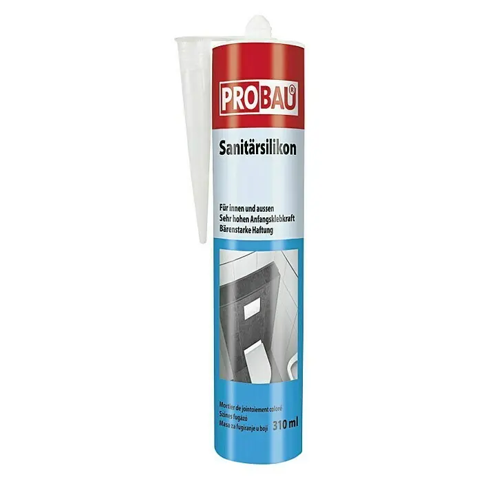 Sanitarni silikon 310 ml PROBAU Akcija u trgovini Bauhaus