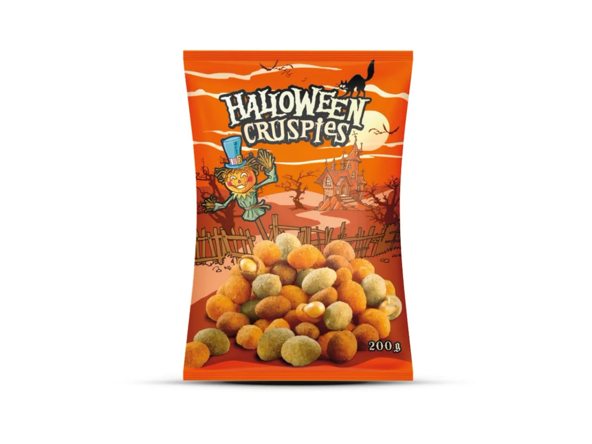 HALLOWEEN Prženi kikiriki u tijestu 200 g Akcija u trgovini Lidl