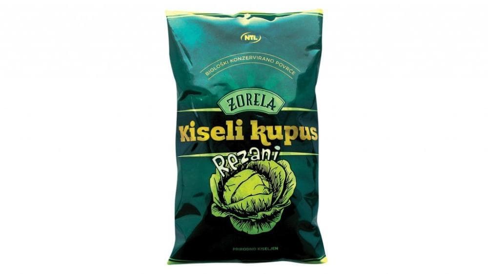 Zorela zelje kiselo rezano 500 g Akcija u trgovini Gavranović