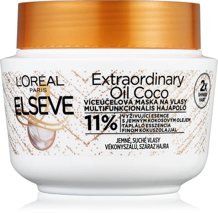 Elseve Extraordinary Oil Coco Maska L'ORÉAL ELSEVE - Akcija u trgovini Bipa