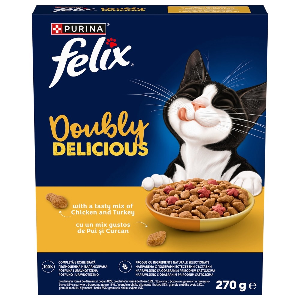 Felix Doubly Delicious hrana za mačke 1,4 kg Purina Felix Akcija u trgovini Konzum