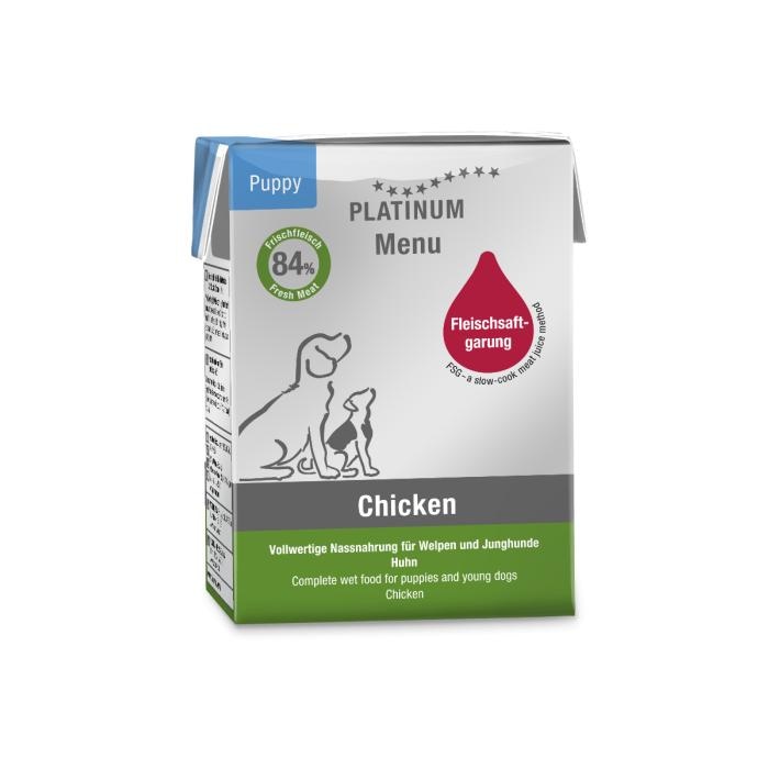 Platinum Menu Puppy piletina 375 g - Akcija u trgovini Zoo City