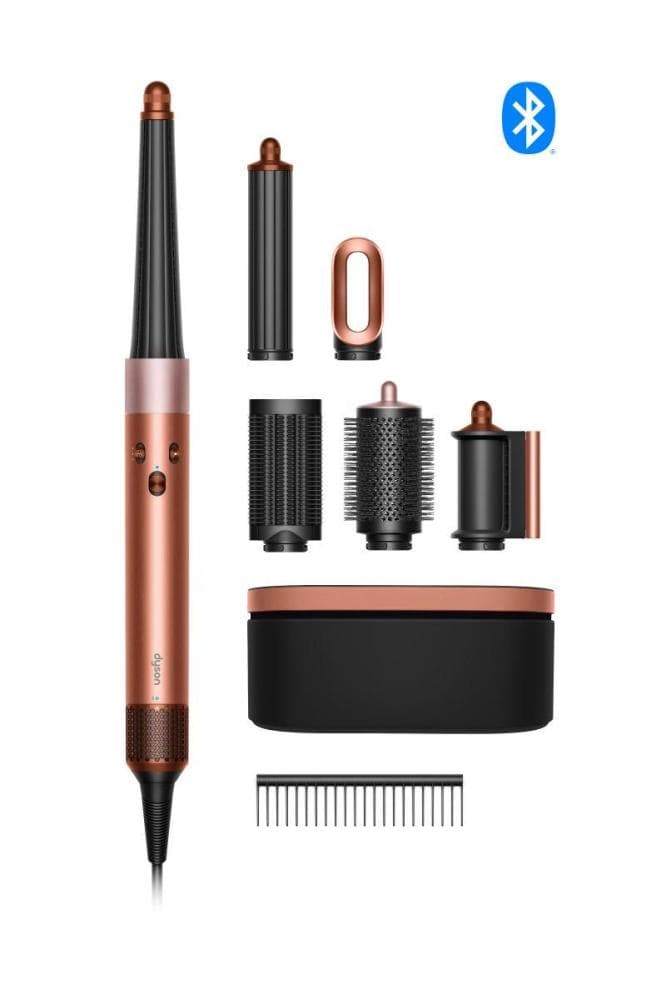 Slizator za kosu Dyson Airwrap (601848) Amber Silk/Pink Champagne Straight+Wavy Akcija u trgovini Harvey Norman