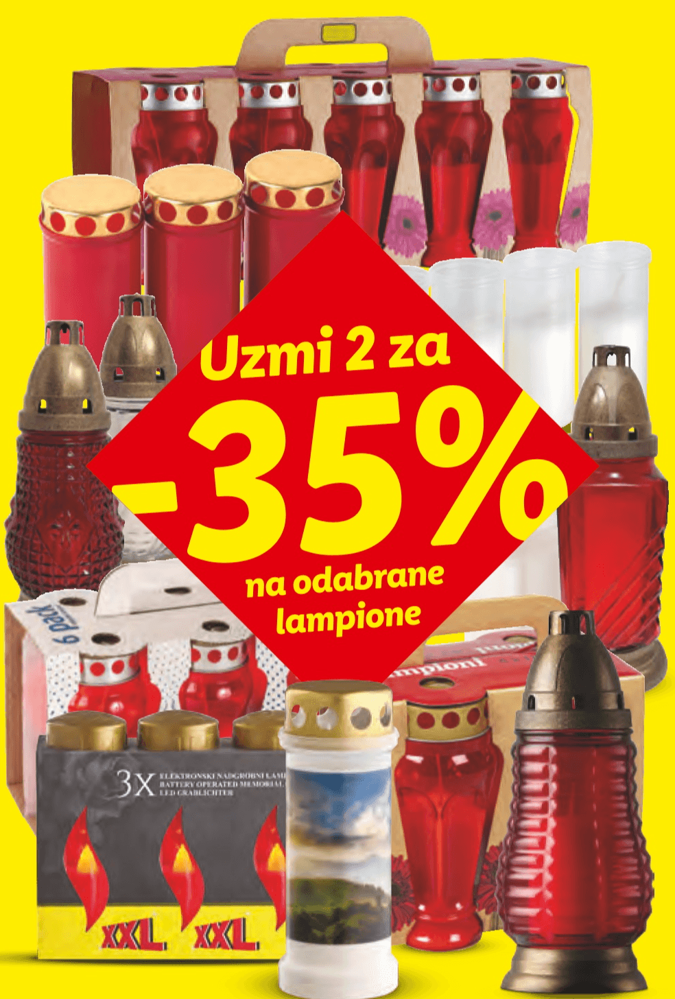Odabrani lampioni Akcija u trgovini Lidl